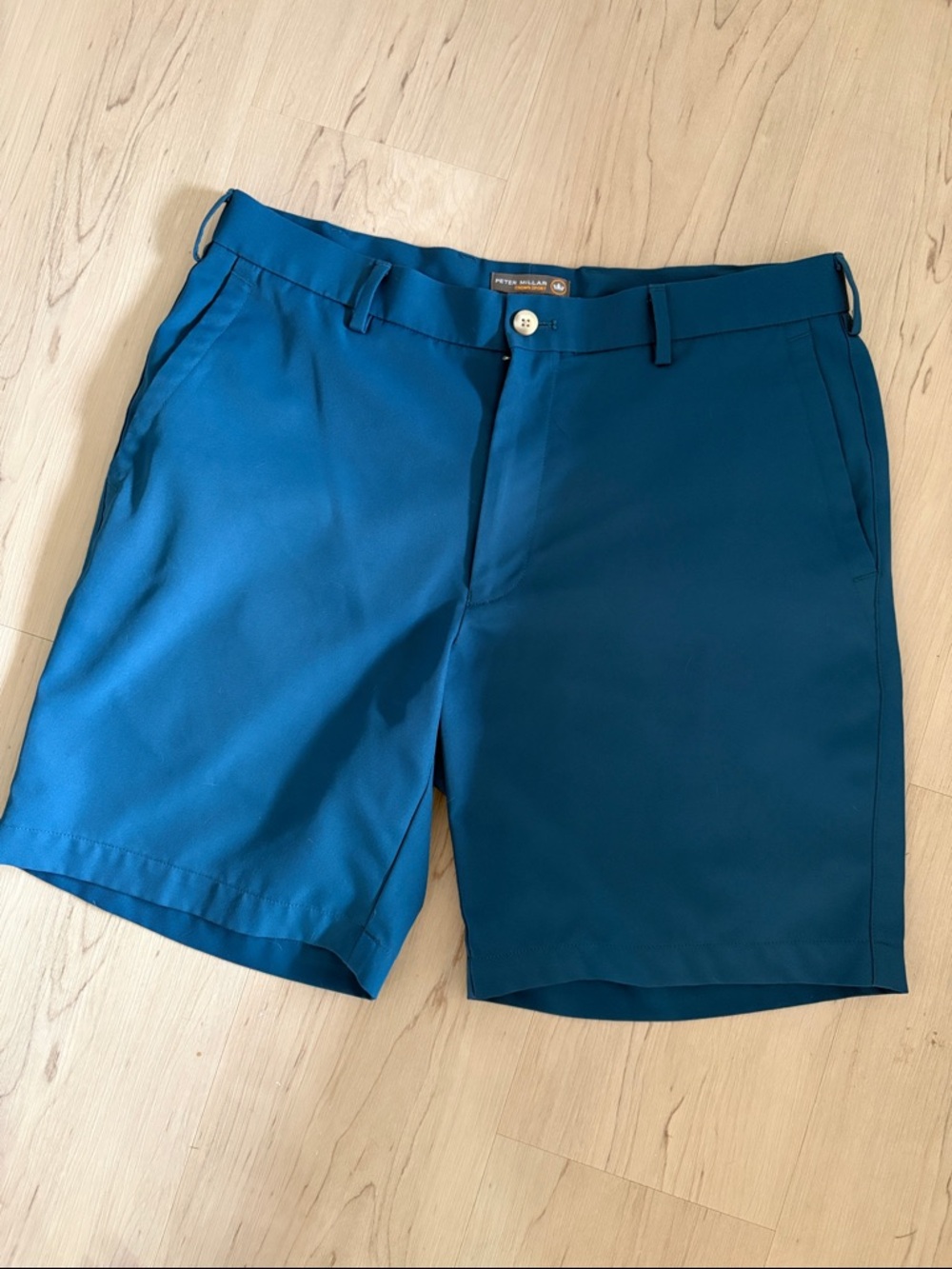 Peter Millar Deep Teal Men's Golf Shorts